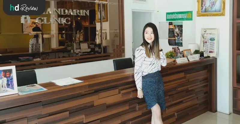 รีวิวฝังเข็ม กัวซา หน้าใสอมชมพู ที่ แมนดารินคลินิก