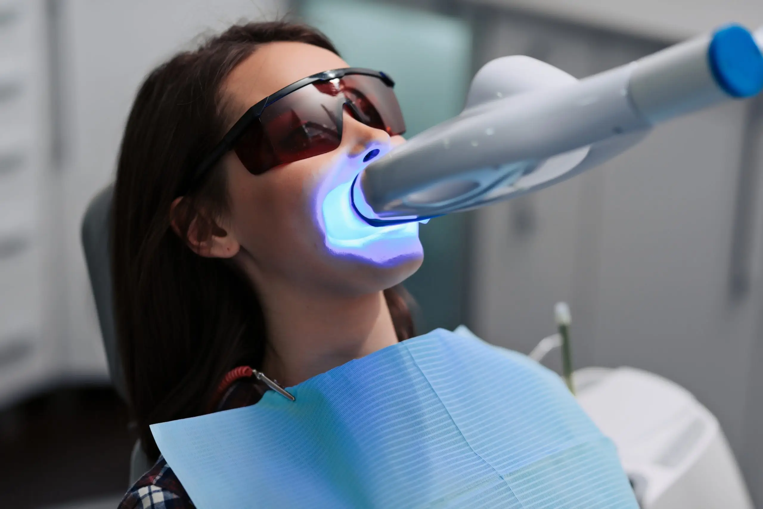 teeth whitening treatment process scaled