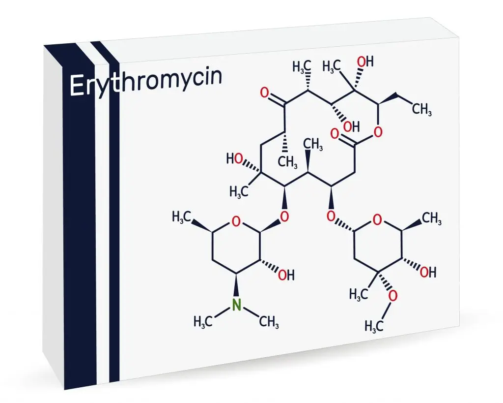 Erythromycin (อิริโธรไมซิน)