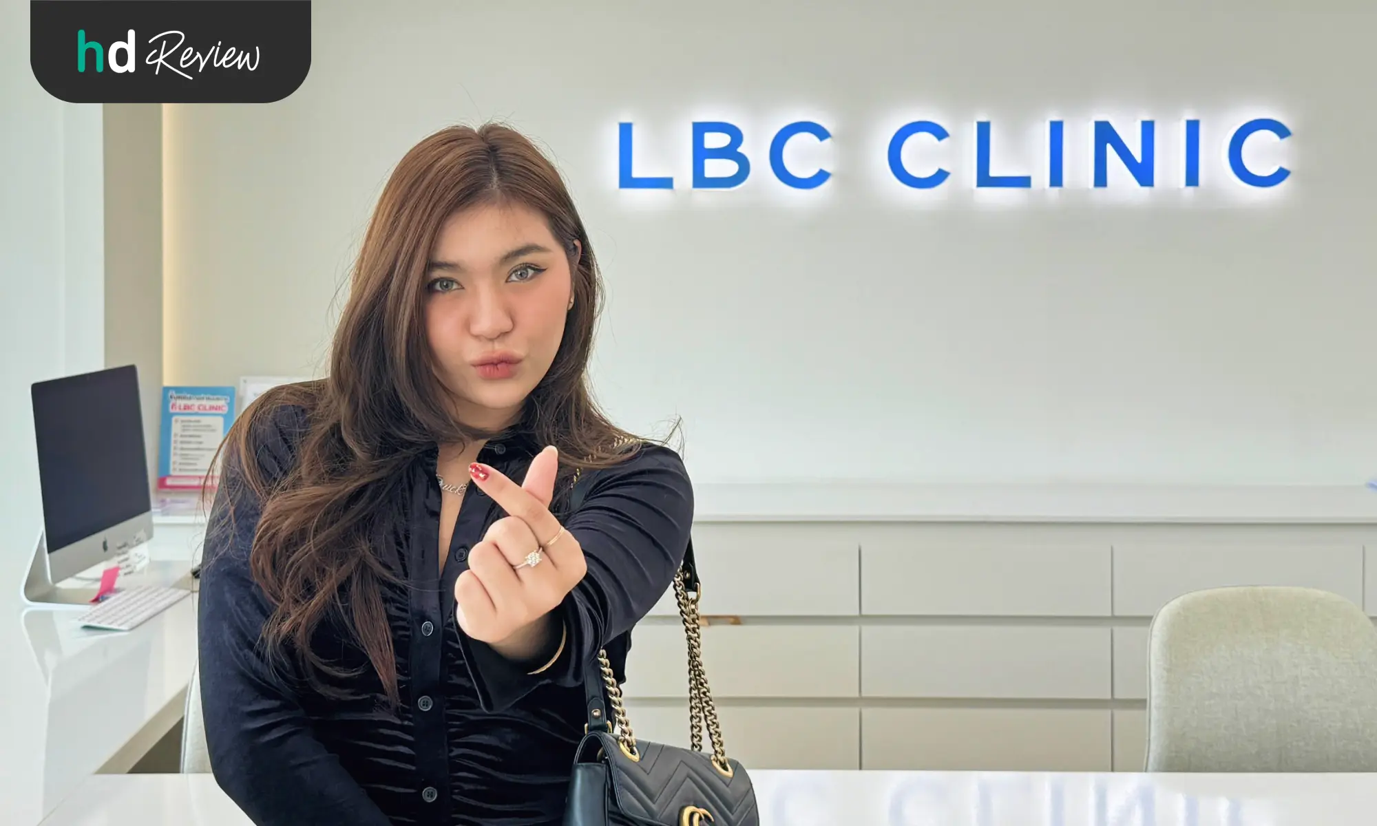 ผู้ใช้บริการฉีดฟิลเลอร์ใต้ตาและร่องแก้ม ที่ LBC Clinic