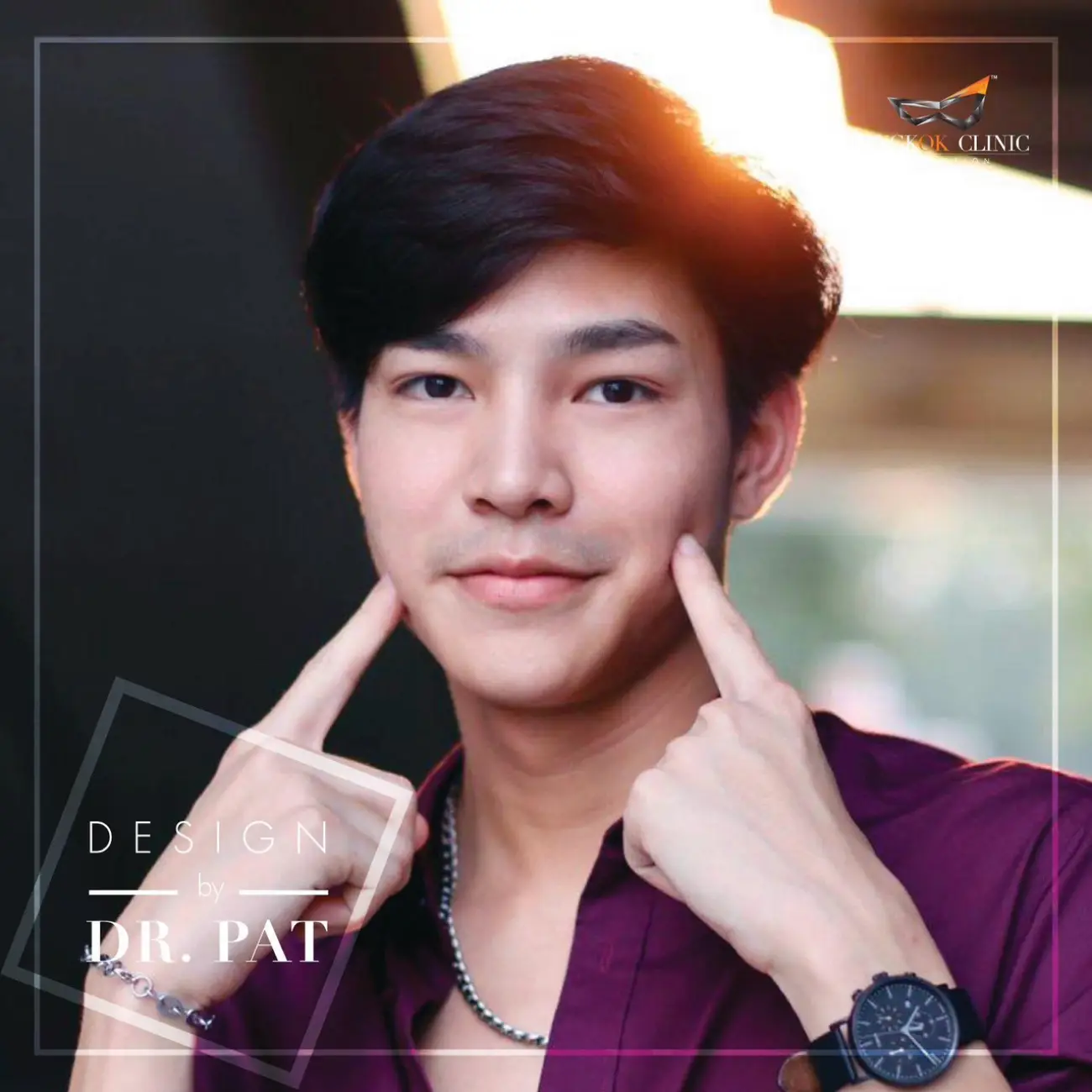 รีวิวทำจมูก เสริมจมูกผู้ชาย ที่ Bangkok Clinic & Design by Dr. Pat รูป 7