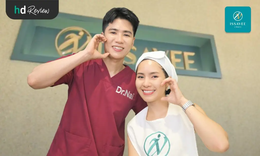 รีวิวยกกระชับผิว สาววัย 30+ ด้วยโปรแกรมกระตุ้นคอลลาเจน Sculptra ที่ Issavee Clinic