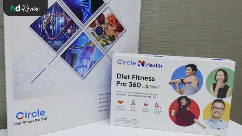 อุปกรณ์ Circle DNA ชุดตรวจสุขภาพไม่ต้องเจาะเลือด และผลตรวจ