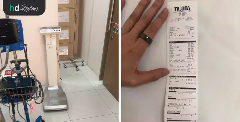 ภาพขั้นตอนการวัดความดัน