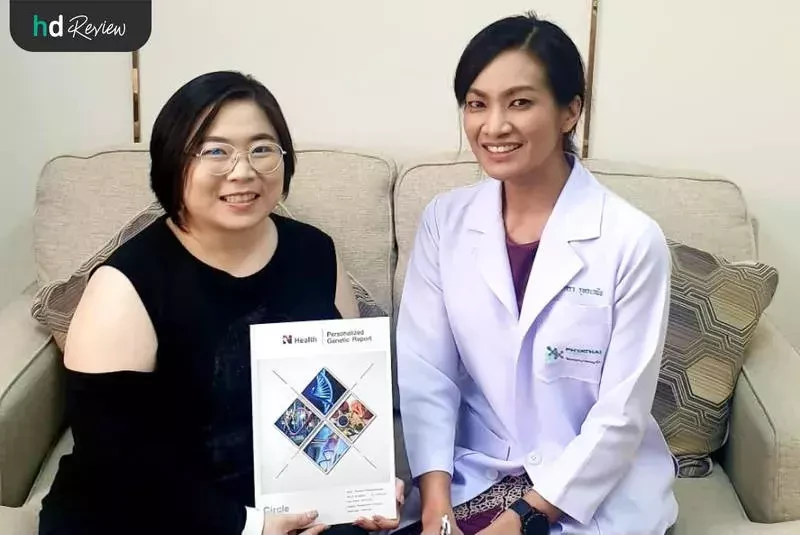 ผู้ใช้บริการตรวจ DNA Weight Management ที่ รพ.พญาไท 2