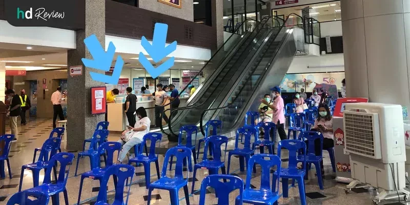 บรรยากาศของ สภากาชาดไทย