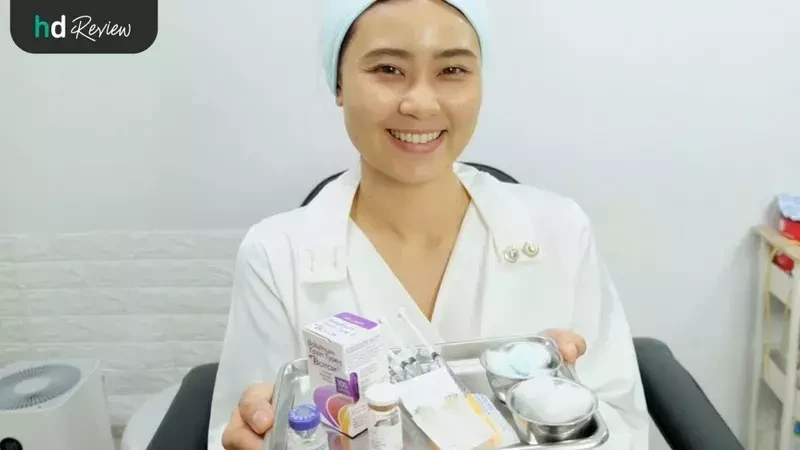 ผู้ใช้บริการเมโส Pink Line & Signature Divine Lift กราม คอ ที่ Divine Aesthetic Clinic