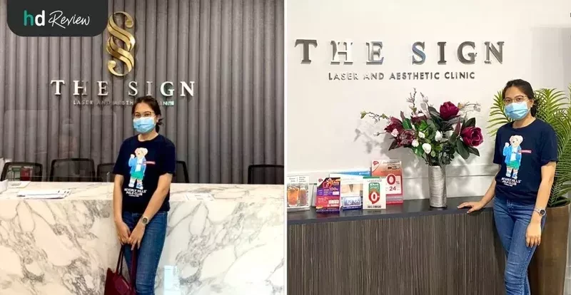 ผู้ใช้บริการลบรอยสักด้วย PicoWay ที่ The Sign Clinic