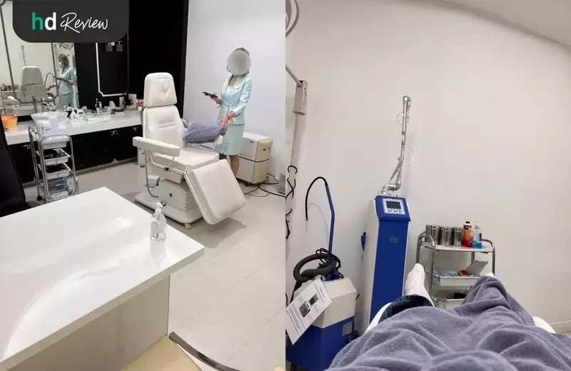 ห้องทำ Dual Yellow Laser ที่ Pimtara Estetica Clinic