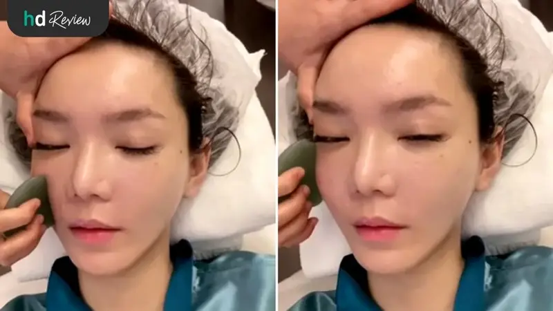 กัวซายกกระชับใบหน้า ที่ Veora Spa นวดหน้า สปาผิว