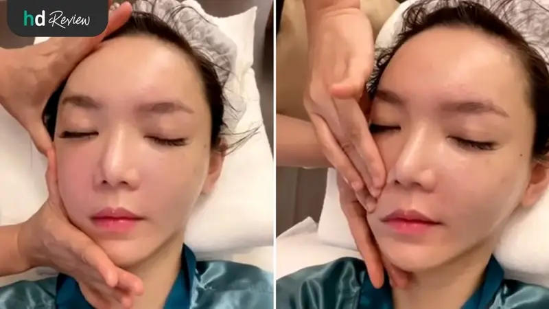 กัวซายกกระชับใบหน้า ที่ Veora Spa นวดหน้า สปาผิว