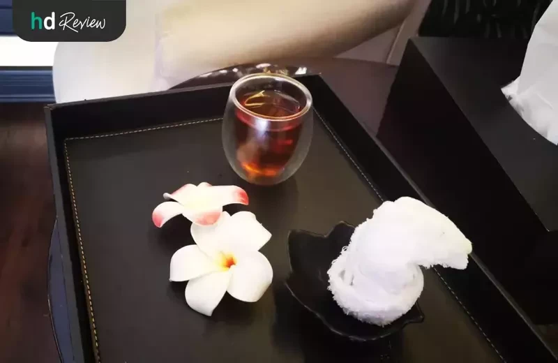 Welcome Drink ที่ Grand Massage & Spa