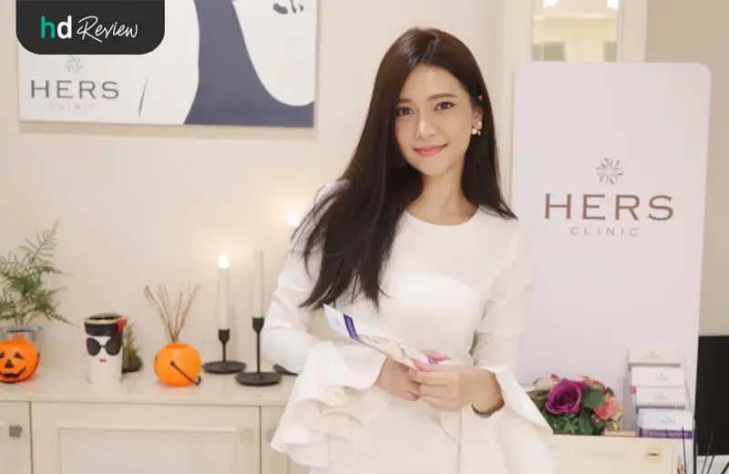 รีวิว ศัลยกรรมเสริมซิลิโคนร่องแก้ม ที่ HERS Clinic