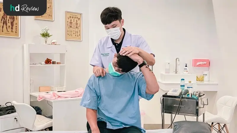 รีวิว ทำกายภาพบำบัด บรรเทาออฟฟิศซินโดรม ที่ 9 Physio Clinic