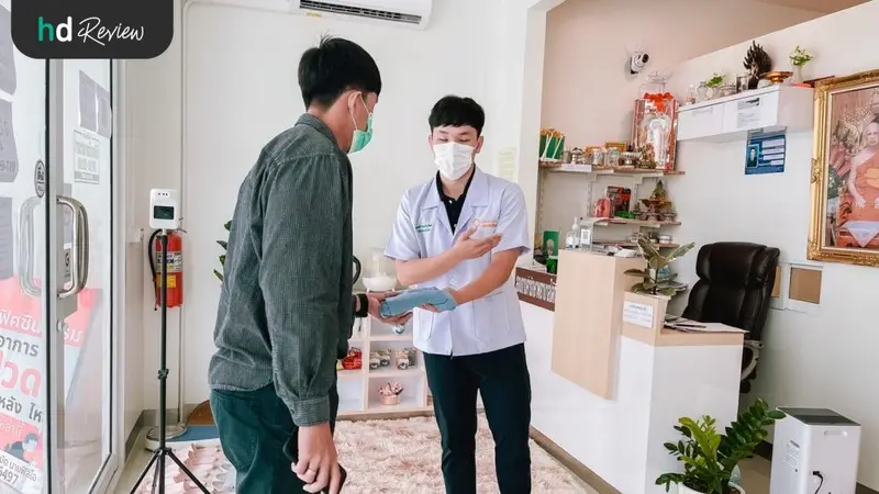 รีวิว ทำกายภาพบำบัด บรรเทาออฟฟิศซินโดรม ที่ 9 Physio Clinic
