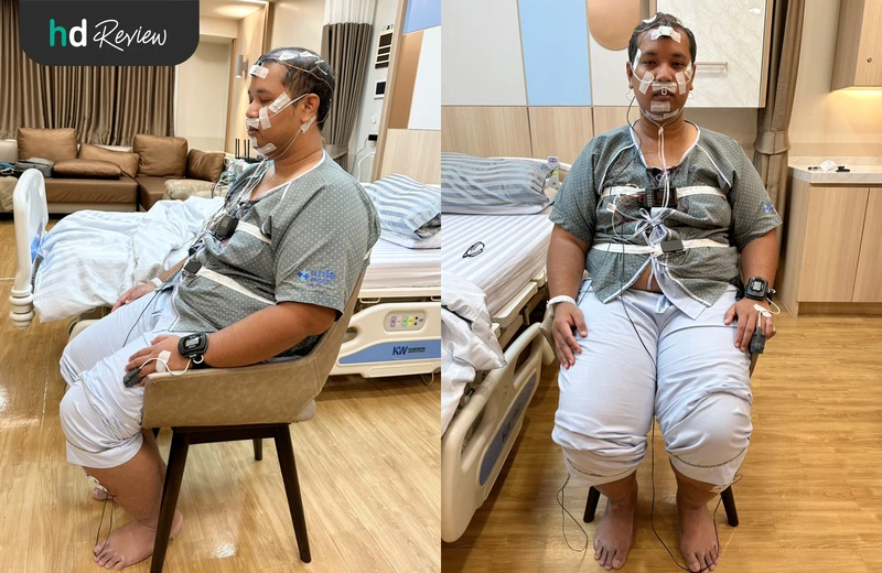 ขั้นตอนการติดตั้งอุปกรณ์ Sleep Test