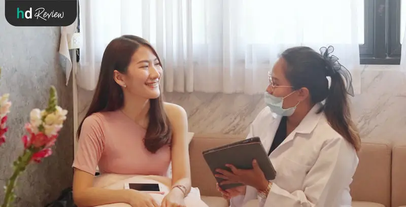 รีวิวต่อขนตาด้วยขนมิ้งค์ชนิดพิเศษ ที่ Baramee Beauty 5 HDreview Baramee Beauty