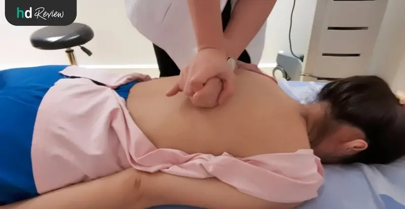ขั้นตอนการทำกายภาพบำบัด ปรับกระดูกสันหลังคด ที่ Newton EM Physiotherapy Clinic