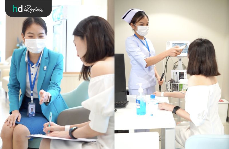 ขั้นตอนการลงทะเบียนและตรวจคัดกรองก่อนใช้บริการ