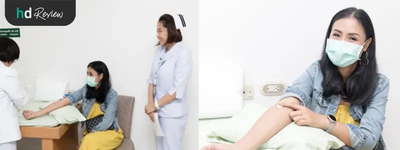 ขั้นตอนการเจาะเลือดตรวจหาภูมิแพ้อากาศและอาหาร