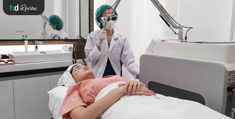 รีวิว เลเซอร์รักษารอยแผลเป็นจากสิวและหลุมสิว ที่ The Sign Clinic 10 ขั้นตอนการเลเซอร์รักษารอยแผลเป็นจากสิวและหลุมสิว ที่ The Sign Clinic