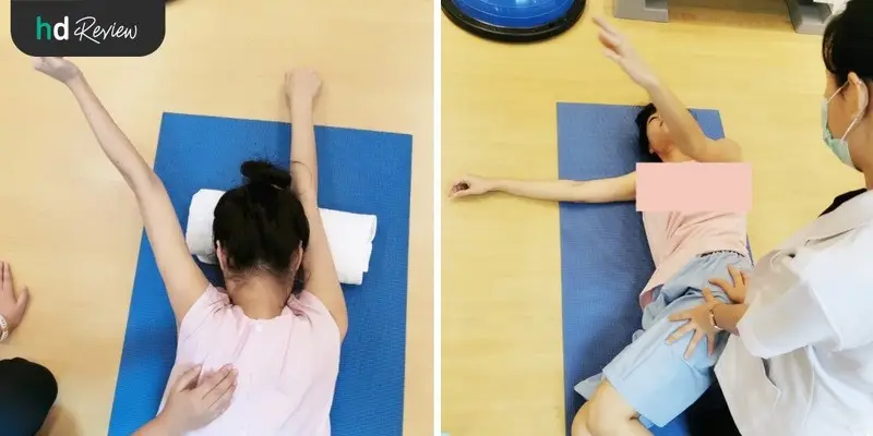 ขั้นตอนการทำกายภาพบำบัด ปรับกระดูกสันหลังคด ที่ Newton EM Physiotherapy Clinic