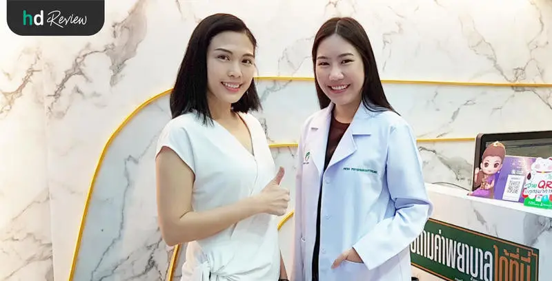 ผู้ใช้บริการเลเซอร์กระตุ้นรากผม Hair Growth Laser ที่ Grow & Glow Clinic