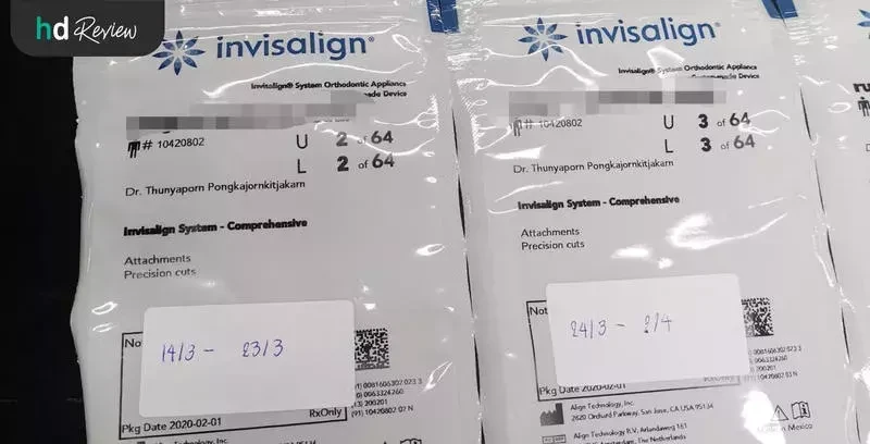 อุปกรณ์ Invisalign