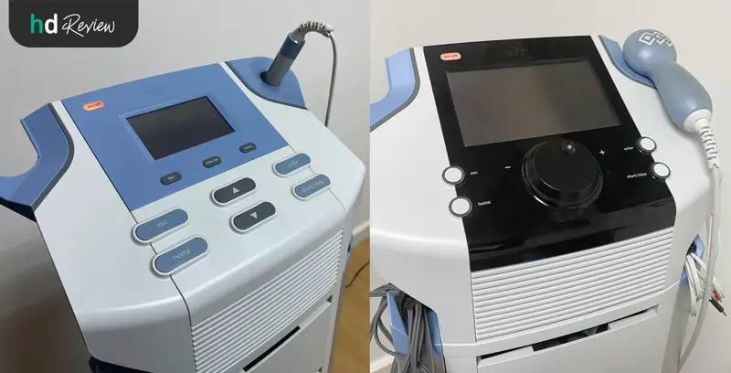 บอกลาออฟฟิศซินโดรมที่รัก ที่ Newton EM Physiotherapy Clinic 14 ภาพเครื่องเลเซอร์และเครื่องอัลตราซาวด์
