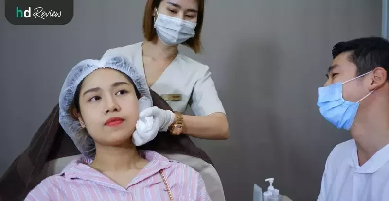 ภาพขั้นตอนการฉีดโบเกาหลี ที่ Zenzen Clinic