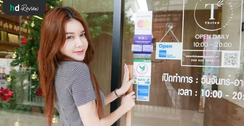 ผู้ใช้บริการตรวจวิตามิน และสารแอนติออกซิแดนท์ ที่ Thrive Wellness