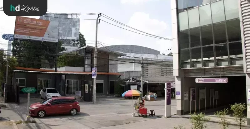 บรรยากาศการเดินทางมายัง Brain Reheb Clinic