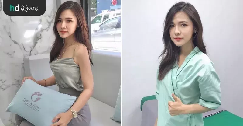 ภาพผู้ใช้บริการรักษาสิวหลัง ที่ Grow&Glow Clinic