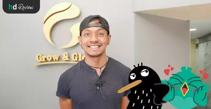 ผู้ใช้บริการปลูกผม ด้วยเทคนิค FUE ที่ GROW & GLOW Clinic