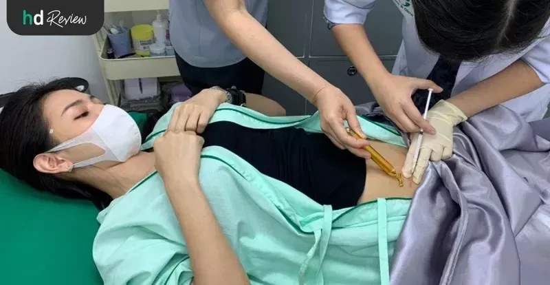 ขั้นตอนการฉีดคีลอยด์ รักษาแผลเป็นคีลอยด์ ที่ GROW & GLOW Clinic