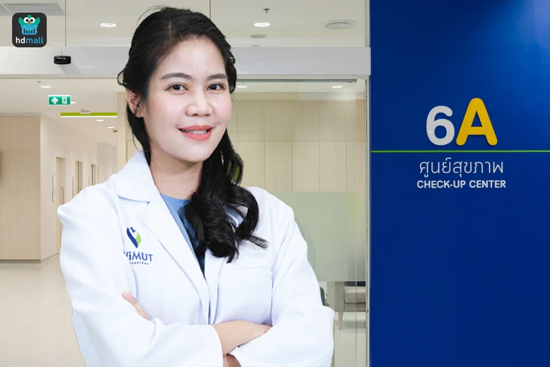 แพทย์หญิงมนฑรัตม์ เจนทวีพรกุล แพทย์ผู้เชี่ยวชาญด้านเวชศาสตร์ครอบครัว (Family Medicine) รพ. วิมุต