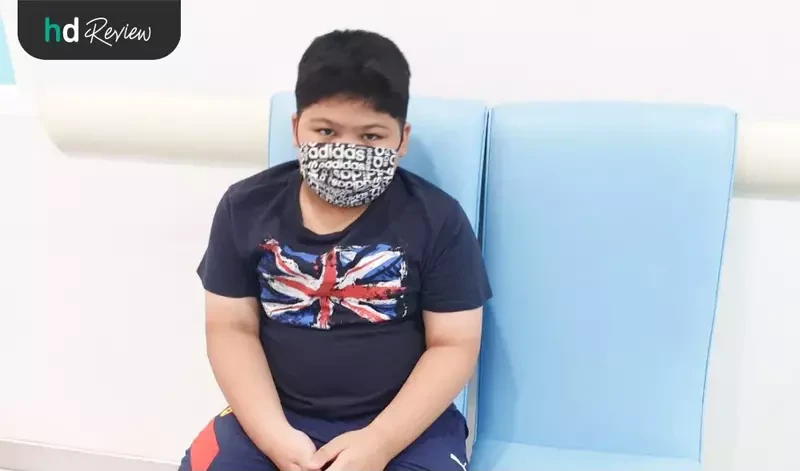 ระหว่างรอผลตรวจสุขภาพเด็ก ที่ โรงพยาบาลพญาไท 2