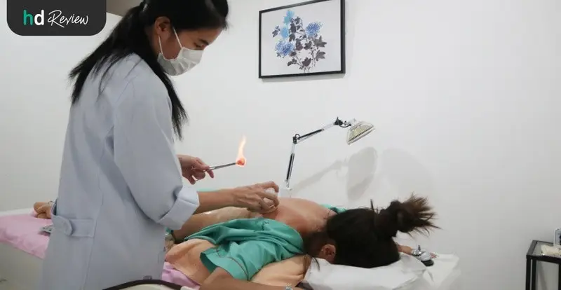 content review acupuncture office syndrome glass cover aroma oil at mandarin clinic by usana ngaoket 19