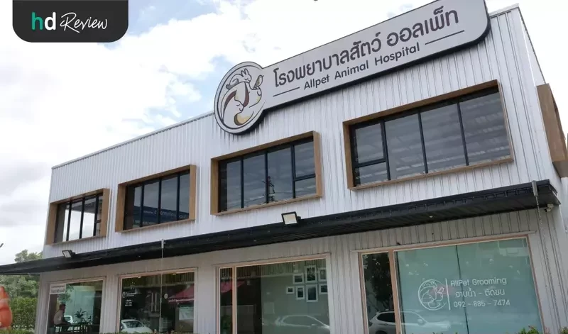 บรรยากาศ ที่ โรงพยาบาลสัตว์ออลเพ็ท