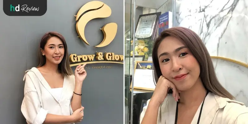 รีวิว รักษาสิวบริเวณหลัง ที่ GROW & GLOW Clinic