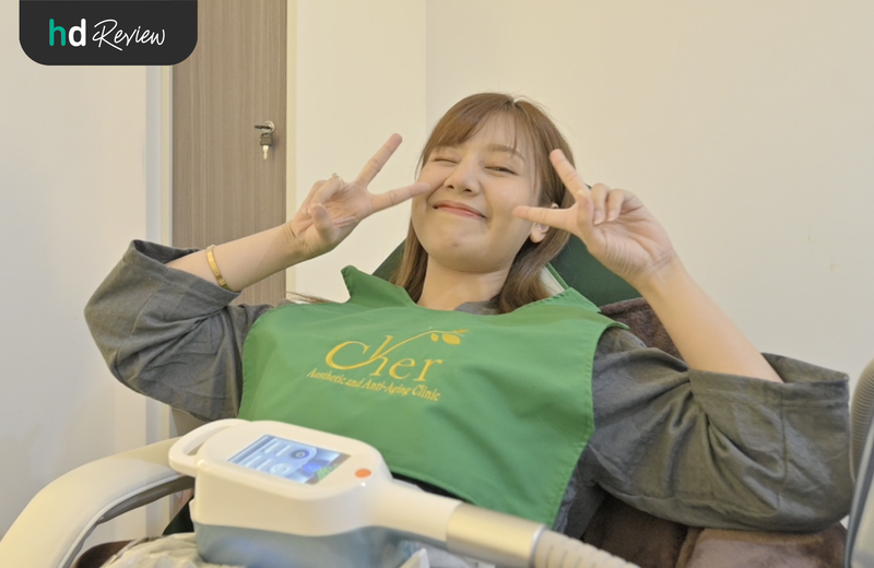 ขั้นตอนการสลายไขมันด้วยความเย็น Cool Slim ที่ Cher Clinic