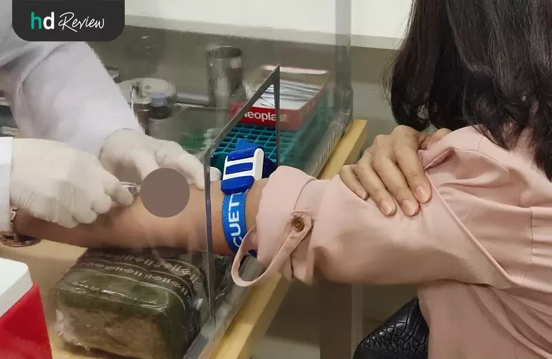 ขั้นตอนการเจาะเลือดเพื่อตรวจภูมิแพ้ ที่ BRIA Health Center