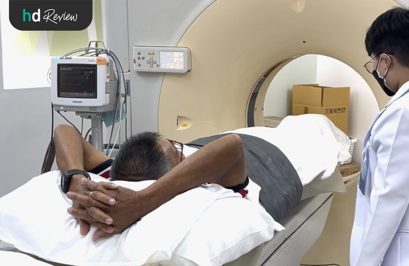 ขั้นตอนการตรวจดูหินปูนในผนังหลอดเลือด (CAC)