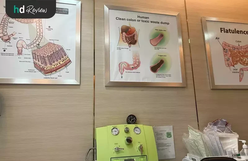 ขั้นตอนการเข้าพบคุณหมออธิบายเกี่ยวกับลำไส้