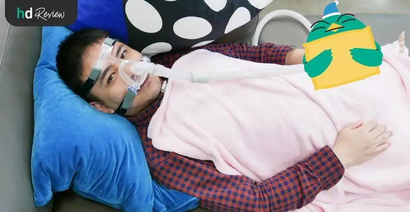 รีวิว ใช้เครื่อง CPAP และตัวทำความชื้น Humidifier