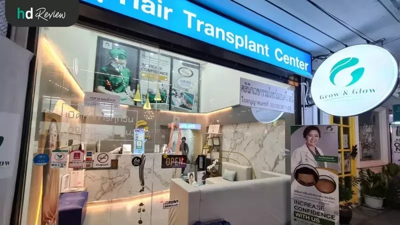 บรรยากาศของ GROW&GLOW Clinic