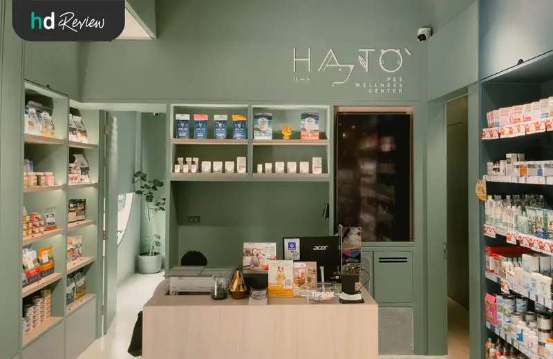 รีวิว อาบน้ำสุนัข ทำสปาสุนัข ที่ Hato Pet Wellness Center