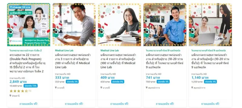 รีวิว ตรวจสุขภาพพนักงานนอกสถานที่ โดย Medical Line Lab