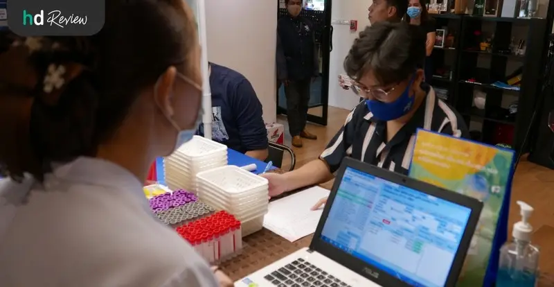 รีวิว ตรวจสุขภาพพนักงานนอกสถานที่ โดย Medical Line Lab