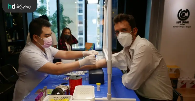 รีวิว ตรวจสุขภาพพนักงานนอกสถานที่ โดย Medical Line Lab